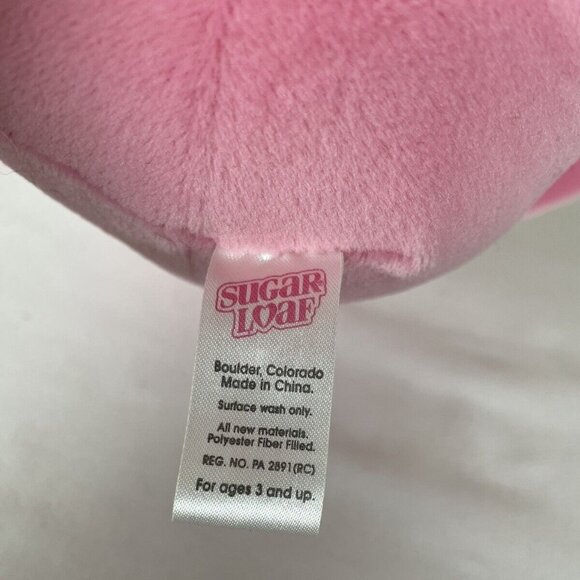 Sugar Loaf Creations Easter Bunny Rabbit Pink Plush Stuffed Animal 13” - Picture 7 of 8